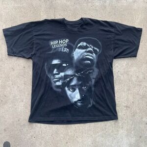 Vintage Y2K Hip Hop Legends rap teesize XXL